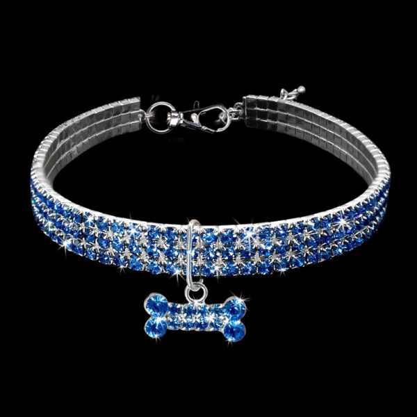Bling Rhinestone Dog Collar Crystal Puppy Chihuahua Pet Dog Collars Leash For Small Medium Dogs Cats - Image 5
